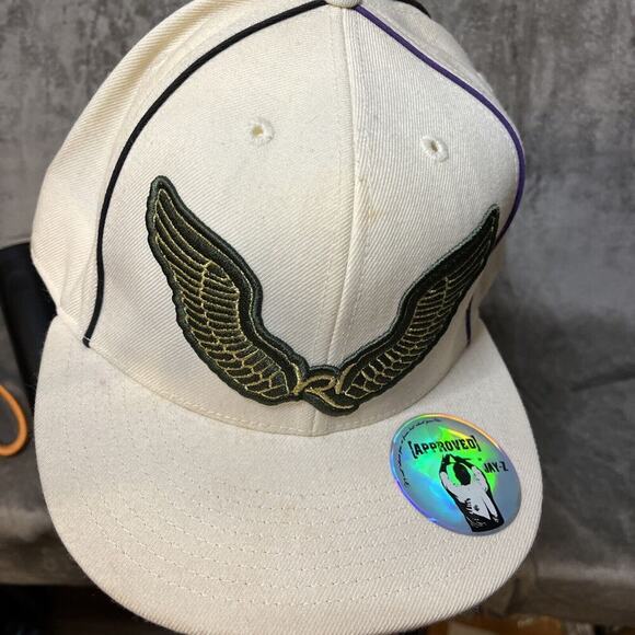 ROCAWEAR ROCA WEAR JAY Z JEANS POLO FITTED BALL CAP HAT Sz 8 Vintage - Picture 1 of 7
